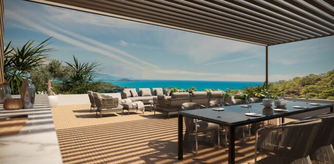 Impresionante villa moderna de nueva construcción en venta en Vista Alegre con fantásticas vistas.