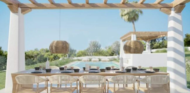 Parcela con proyecto Blakstad aprobado situada en San Rafael