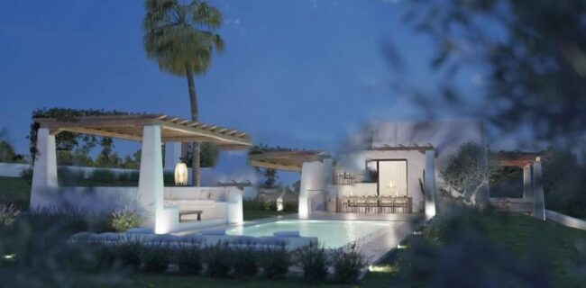 Parcela con proyecto Blakstad aprobado situada en San Rafael